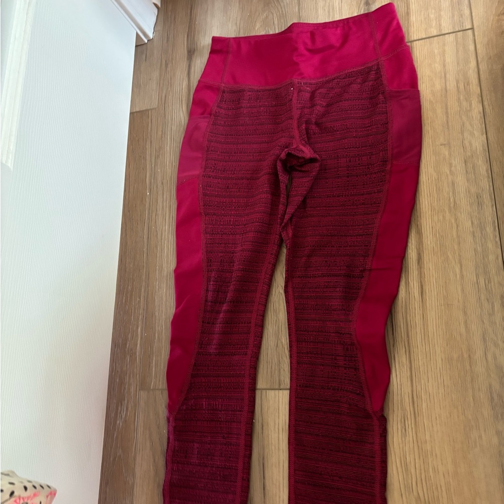 Avia Vibrant Red Leggings